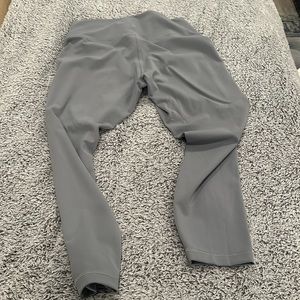 Lululemon leggings size 14 silver grey
